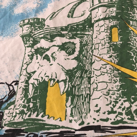 Vintage He Man MOTU Full Bed Sheet 1983 - Picture 4 of 8